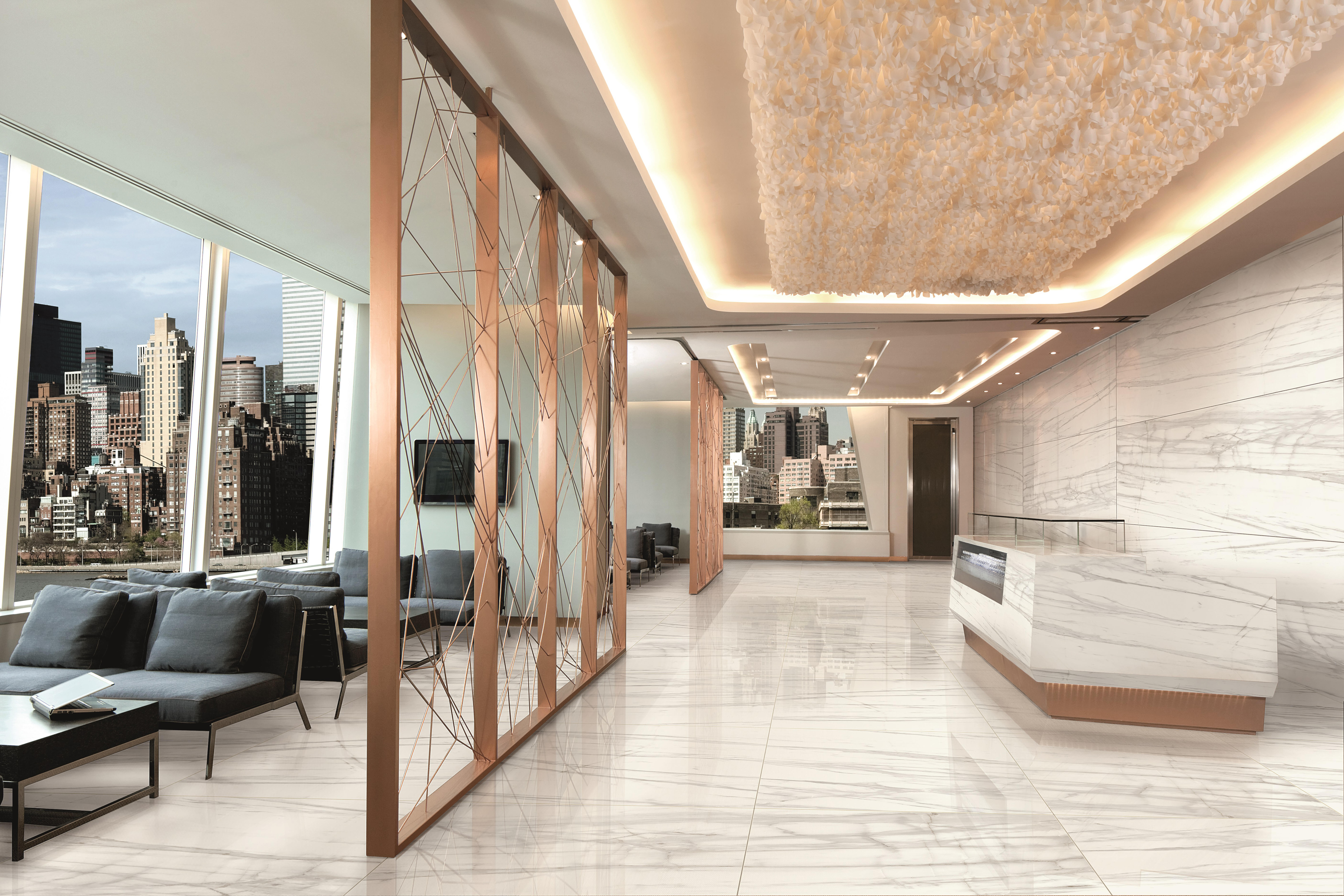 PORCELÁNICO XXL 120X260CM VENATO WHITE PULIDO - 2