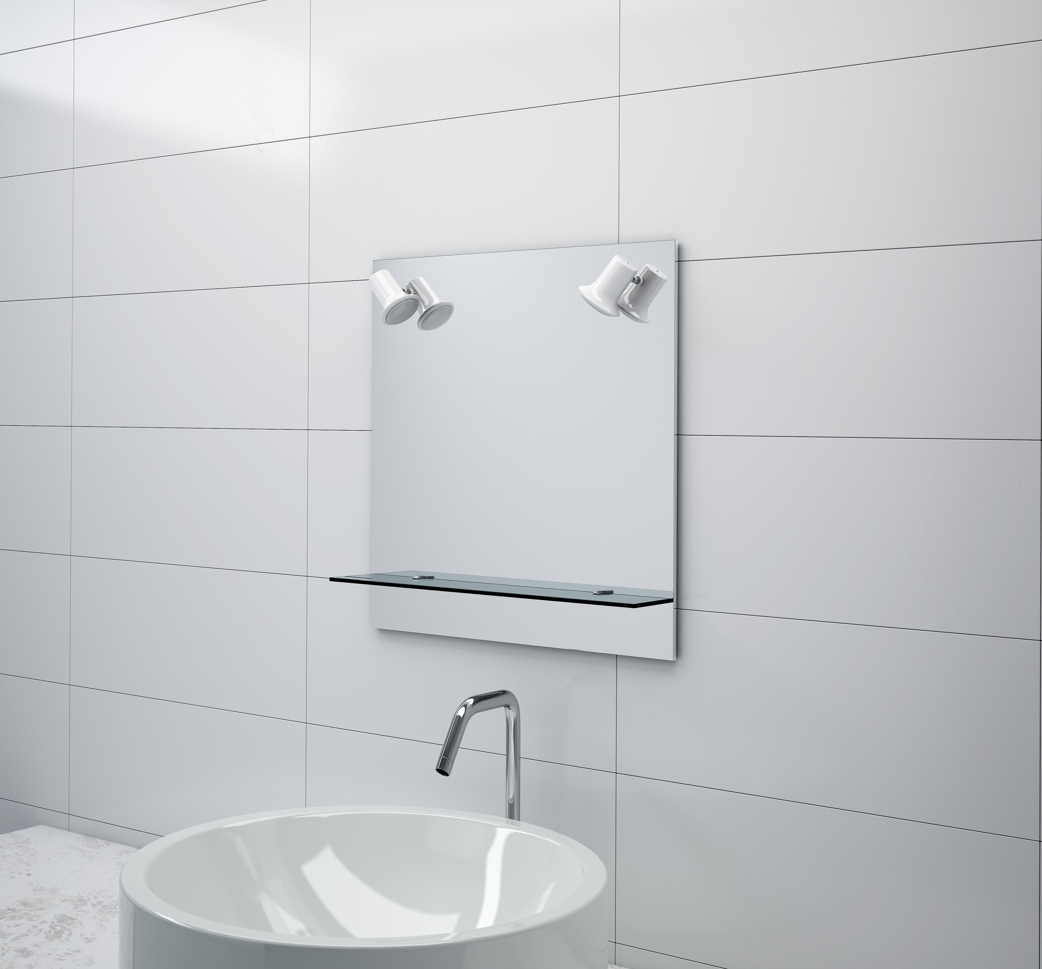 ESPEJO BISEL LED ELISA 60X75 CM - 2