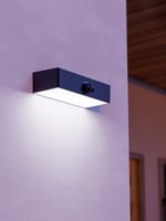 APLIQUE LED SOLAR LEDA 6,5W NEGRO LUZ NEUTRA - 3
