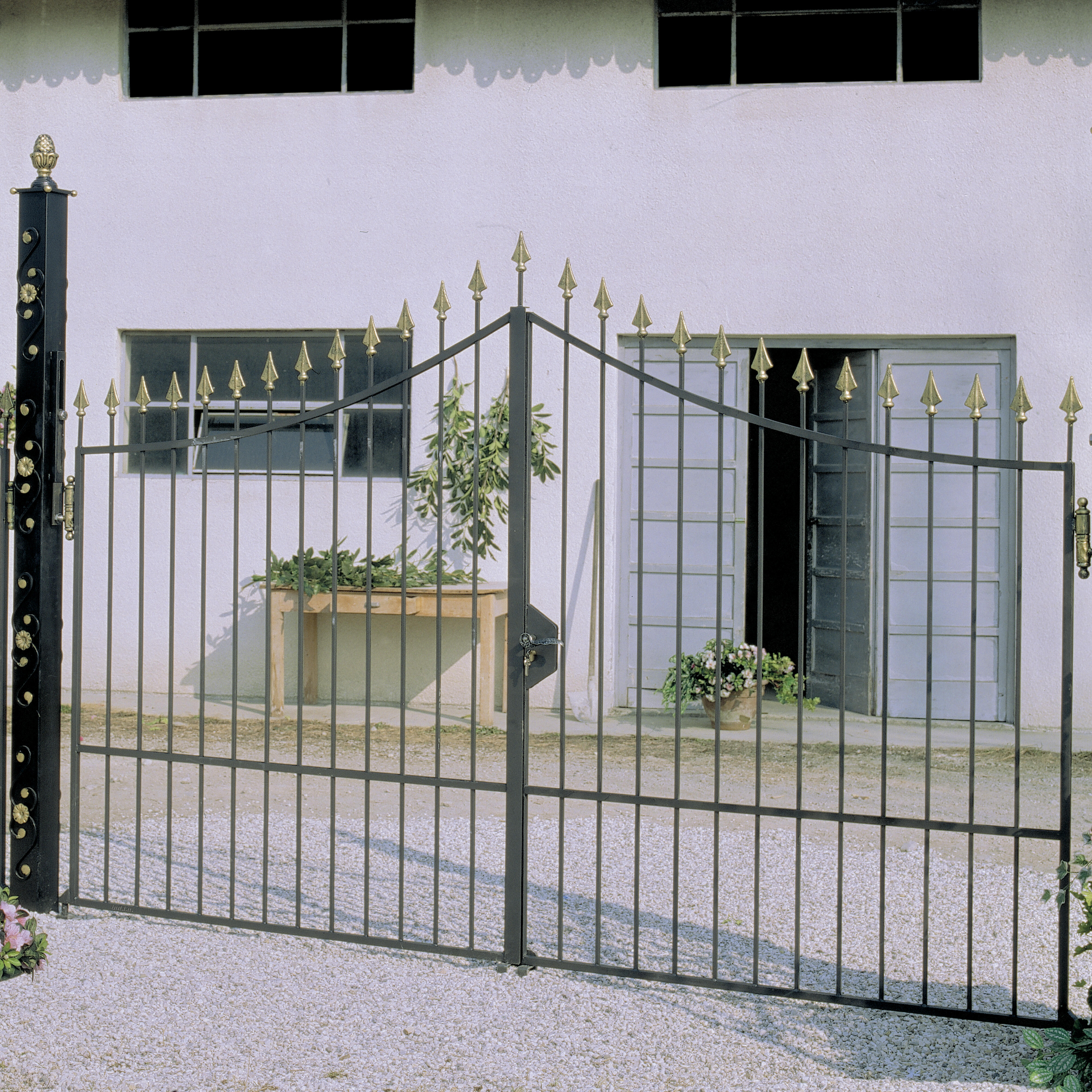 PUNTA LANZA HIERRO FORJADO BASE REDONDA 125X35MM - 3