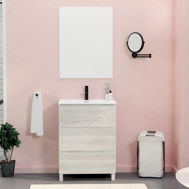 MUEBLE DE BAÑO MAR ROBLE CLARO 70X46CM