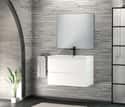 MUEBLE DE BAÑO MAYA BLANCO 80X39CM 2 CAJONES - 1