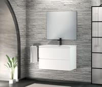 MUEBLE DE BAÑO MAYA BLANCO 80X39CM 2 CAJONES - 1