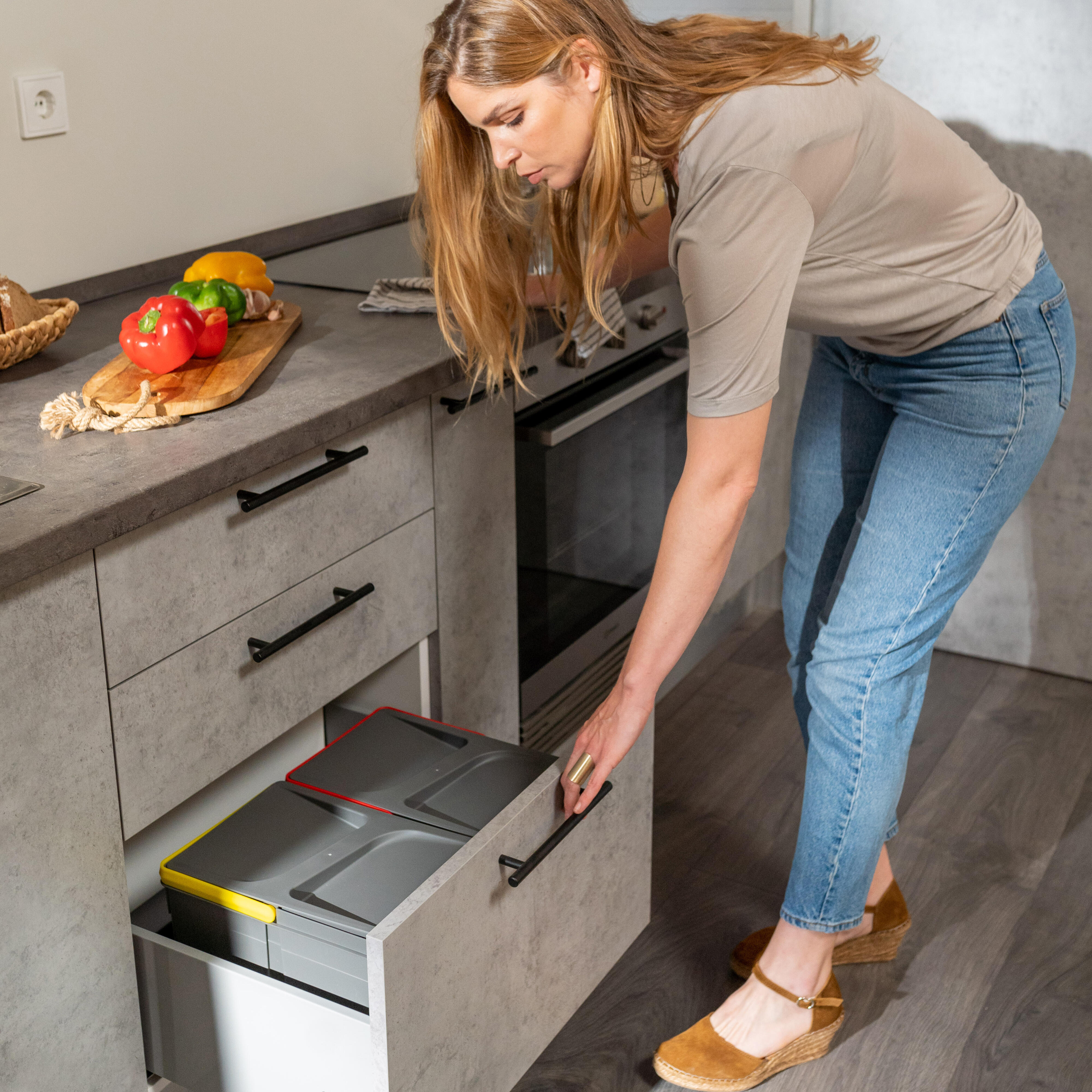 TIRADOR MUEBLE ACERO INOX NEGRO 1UD - 7