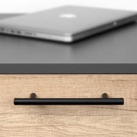 TIRADOR MUEBLE ACERO INOXIDABLE NEGRO 1UD - 5