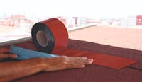 BANDA AUTOADHESIVA BETÚN ELASTÓMERO RAPID BRIC ROJO 30 CM 12 M - 2