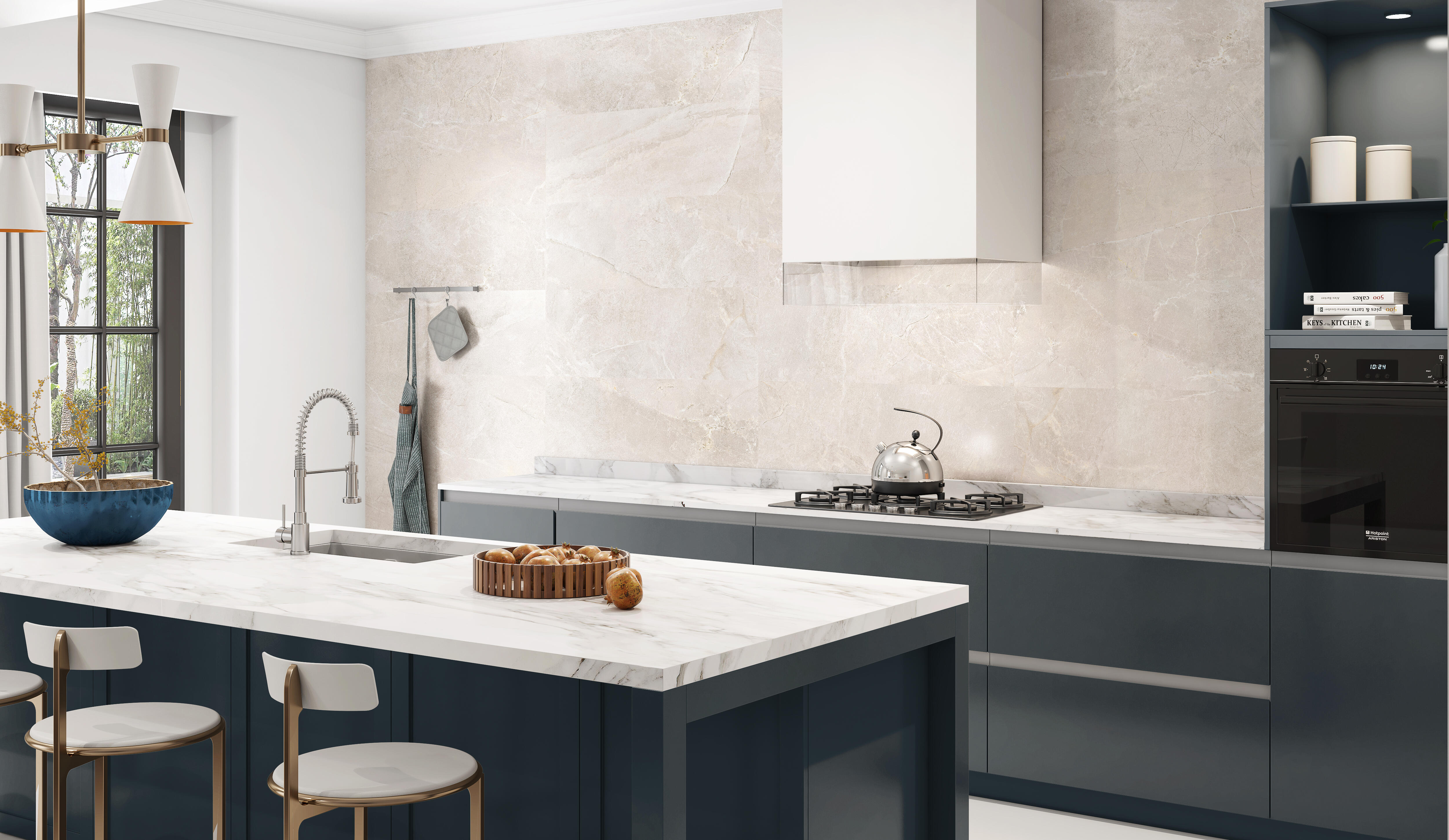 AZULEJO PASTA BLANCA 30X90CM ARENA NURI MATE  - 2