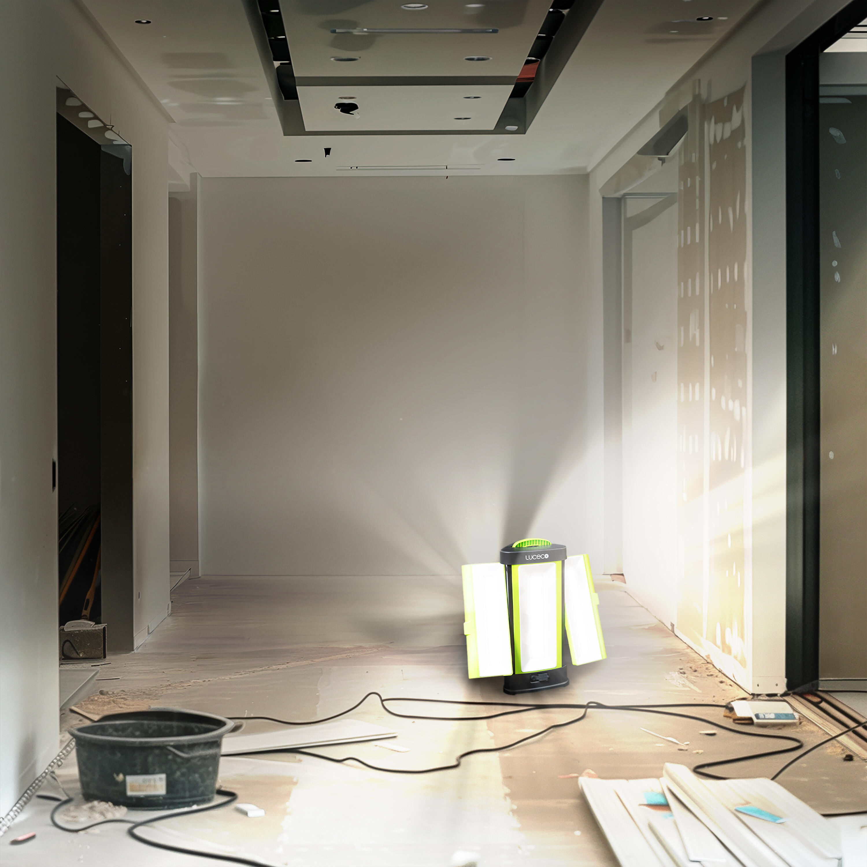 PROYECTOR PORTÁTIL LED 50W LUZ FRÍA - 3