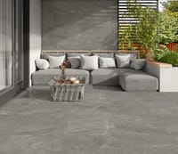 BALDOSA EXTERIOR PORCELÁNICO 45X45CM TER ASH ANTIDESLIZANTE - 2