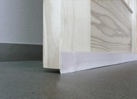 BURLETE AUTOADHESIVO PUERTA BLANCA 1M PVC INTERIOR BURCASA - 2