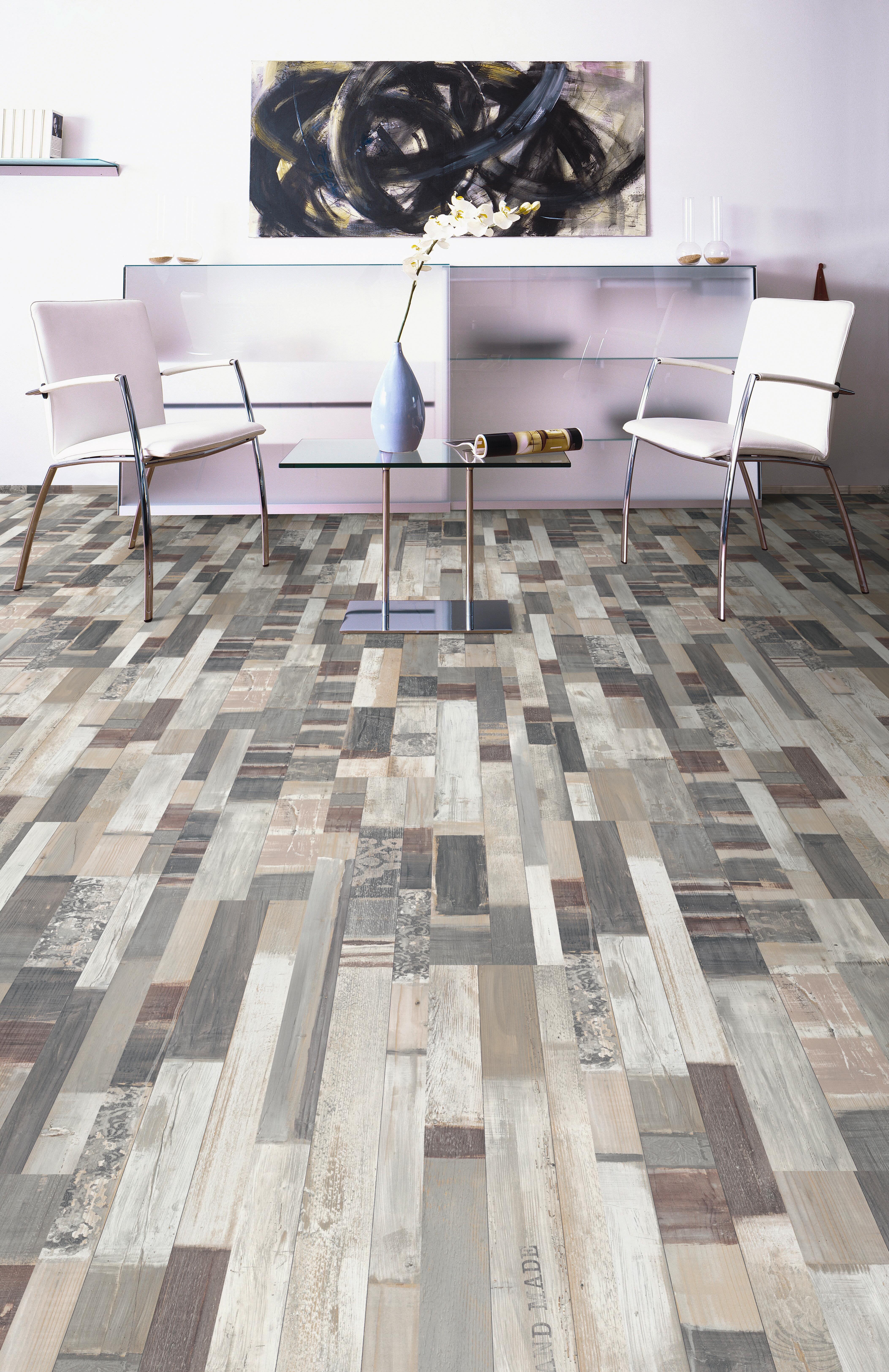 SUELO LAMINADO AC4 8MM MODELO TEJO ARTE - 3