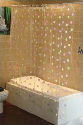 CORTINA DUCHA PVC POINTS - 2