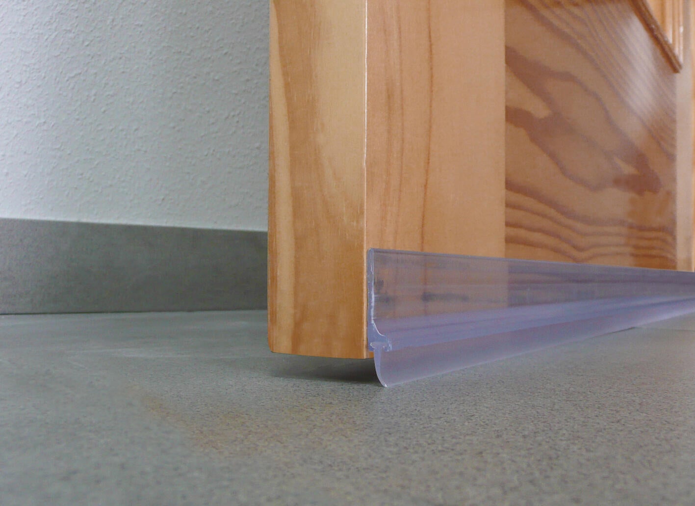 BURLETE AUTOADHESIVO PUERTA TRANSPARENTE 1M PVC EXTERIOR BURCASA - 2