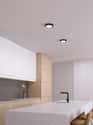 DOWNLIGHT SUPERFICIE CIRCULAR NEGRO 18W CCT - 3