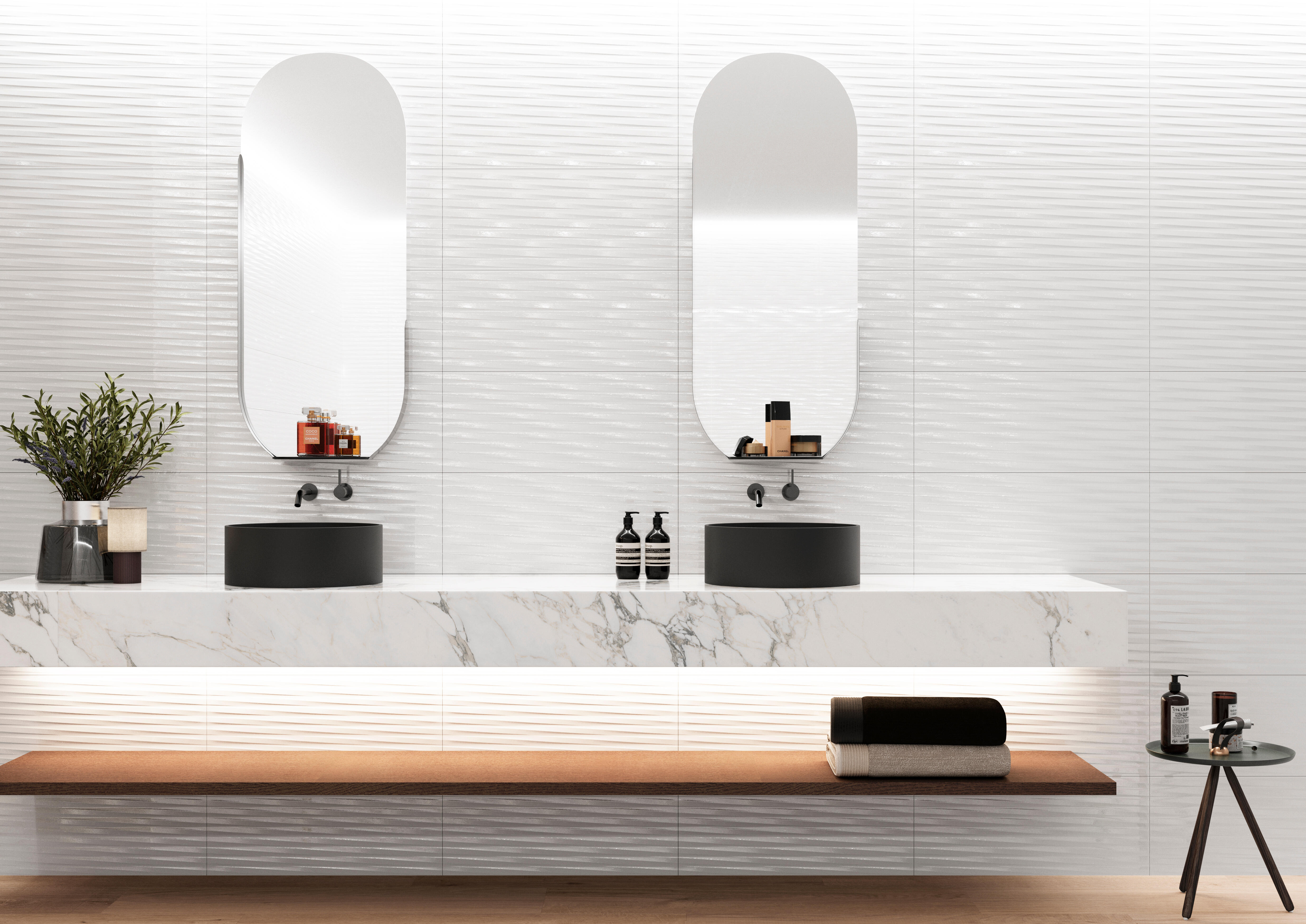 AZULEJO PASTA BLANCA 30X60CM LINEAL BRILLO - 2