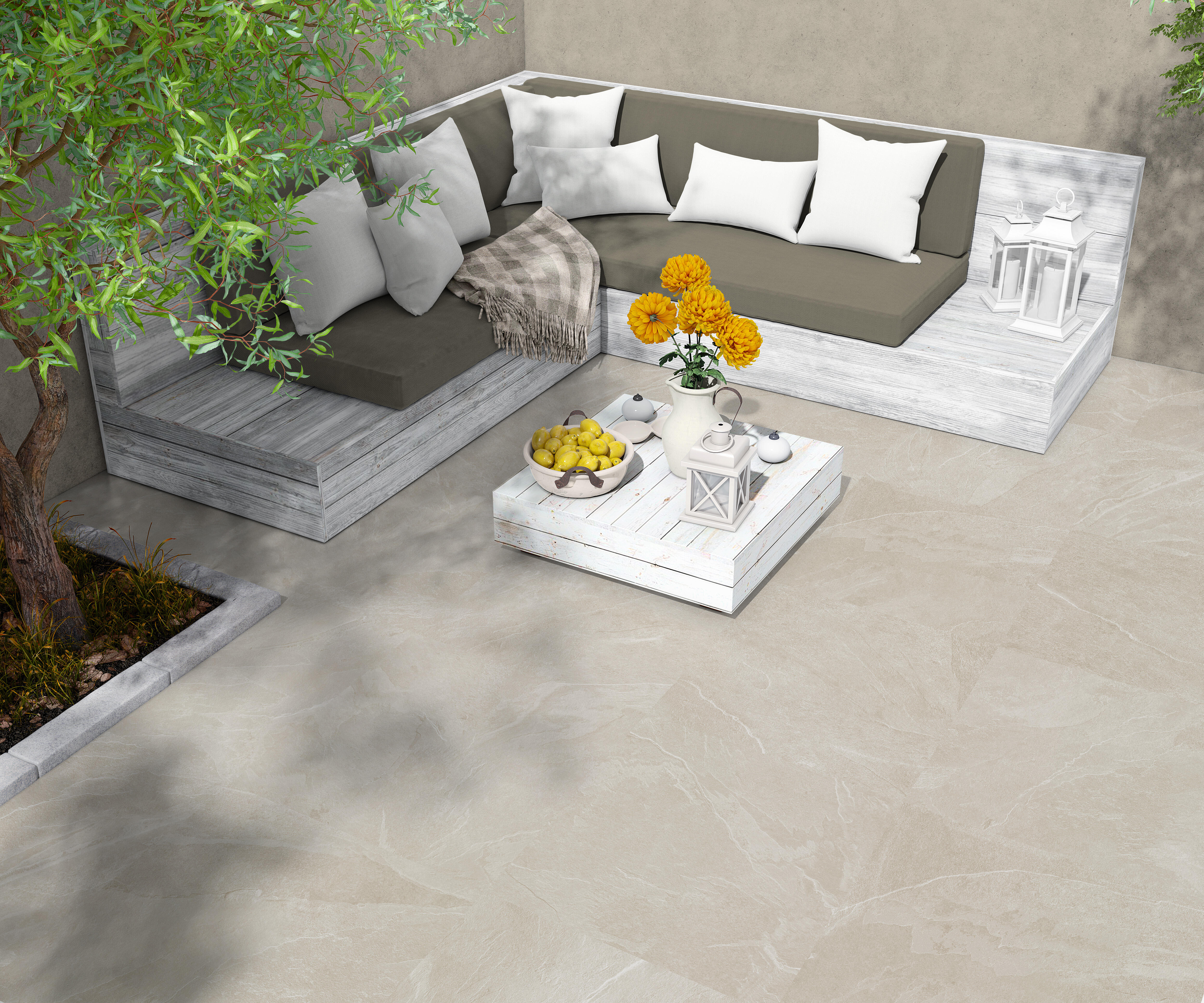 SUELO PORCELÁNICO 75X75CM MONTANA SAND - 2