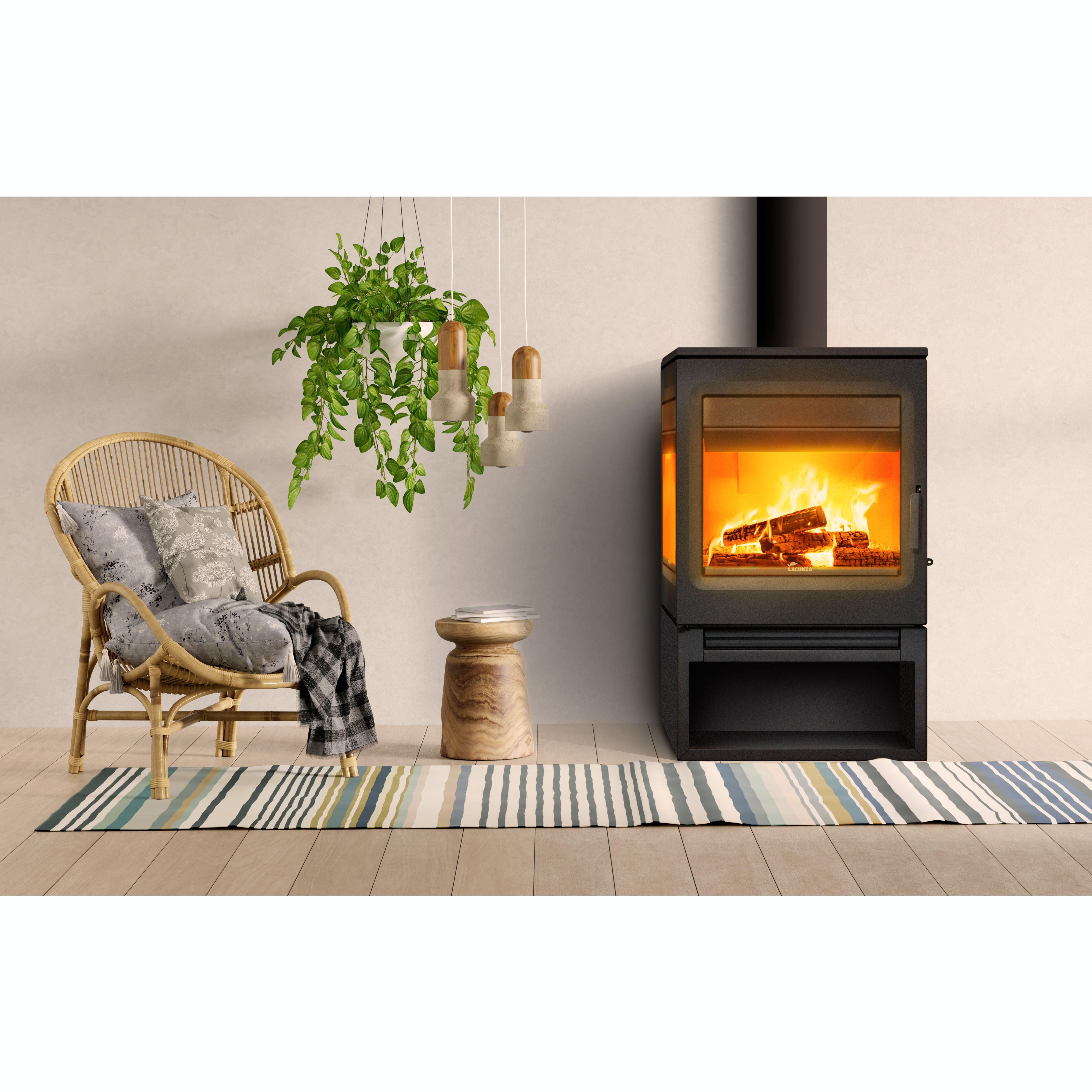 ESTUFA DE LEÑA LACUNZA RONCAL 10KW - 4