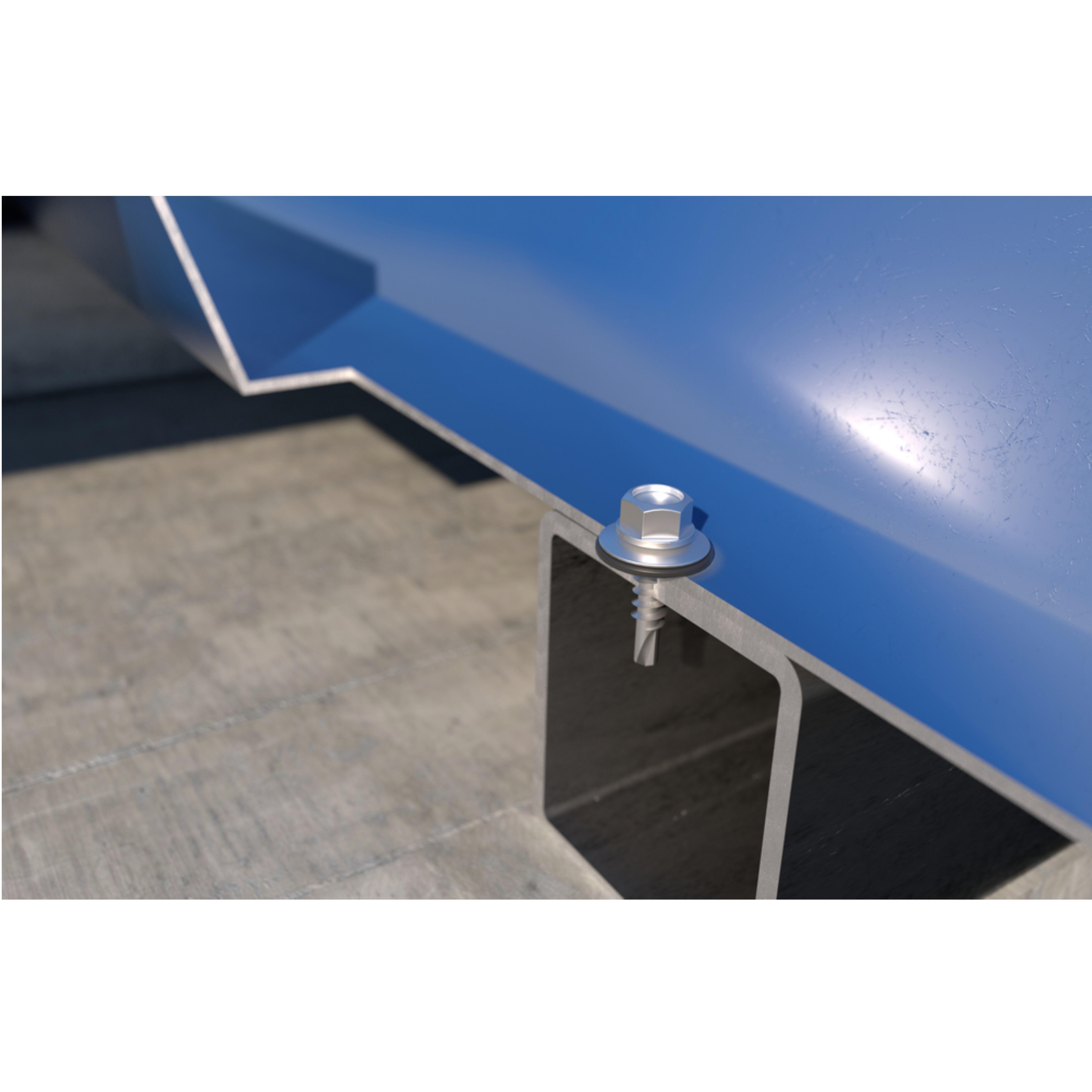 ARANDELA METÁLICA CON JUNTA DE EPDM P-25 500 UDS - 3