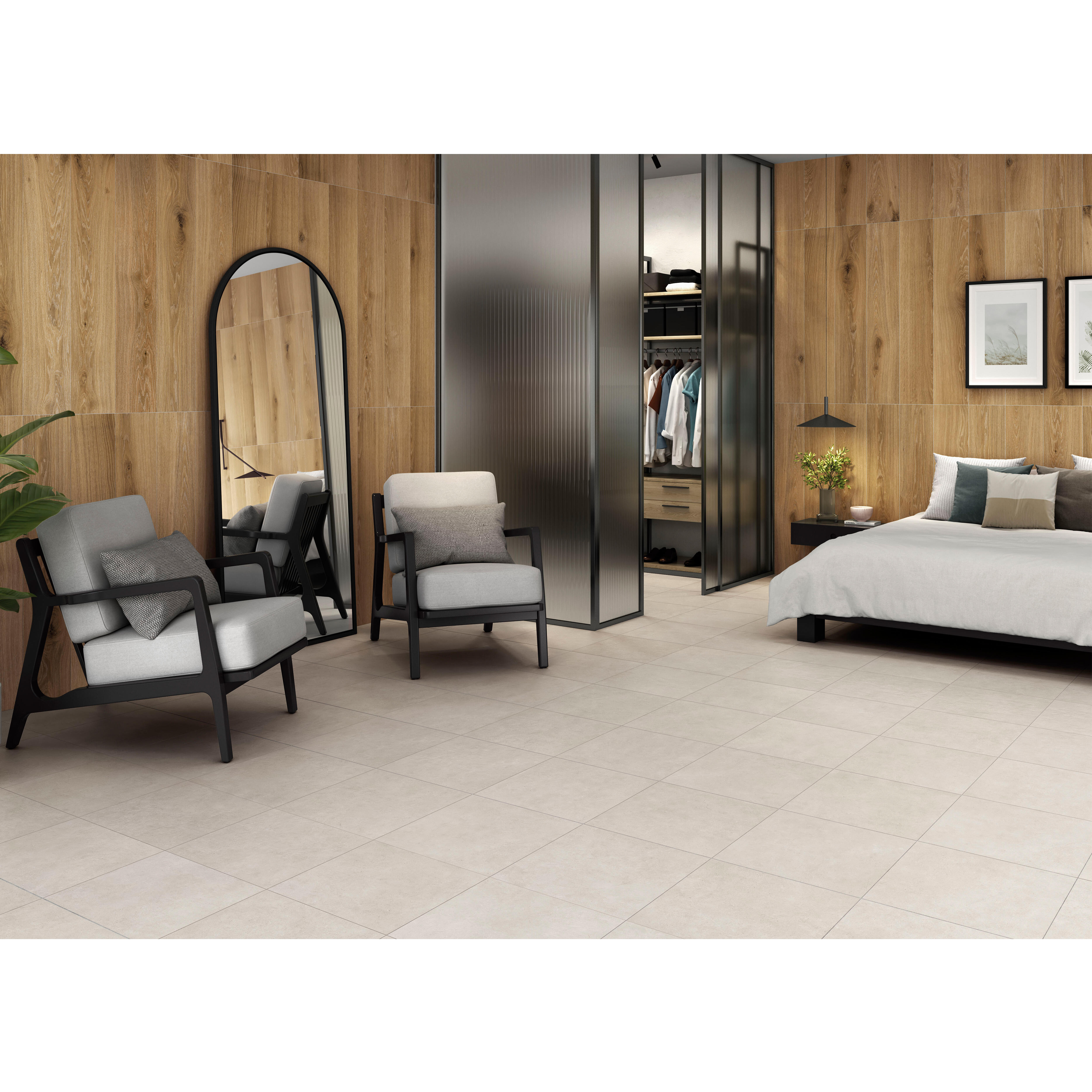 SUELO PORCELANICO 45X45CM BENASAL PERLA - 2