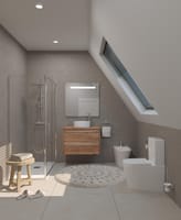 MUEBLE DE BAÑO EMOTION ROBLE 60X45CM - 3