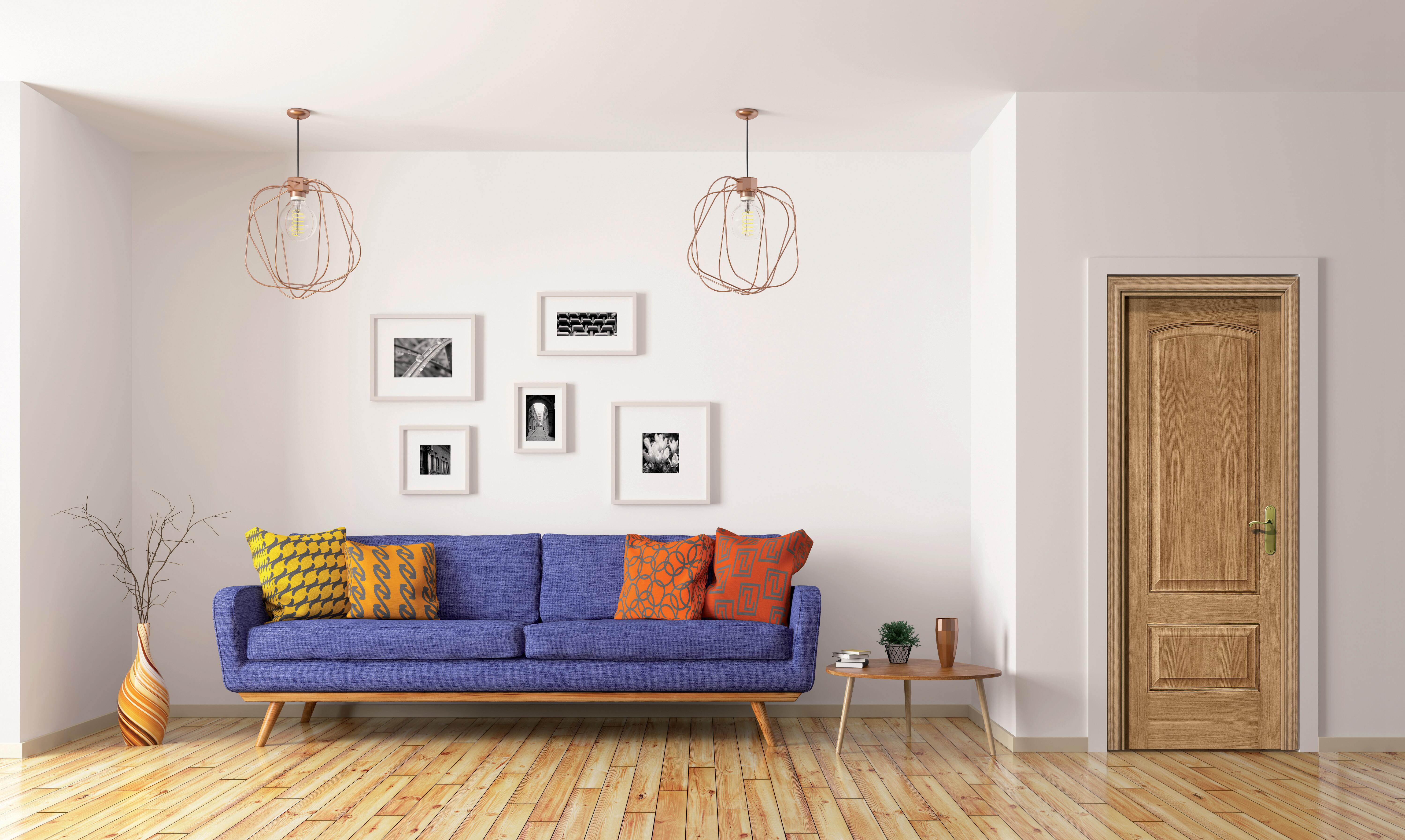 PUERTA ABATIBLE EN BLOCK RECHAPADA 72,5CM CIEGA DERECHA - 2