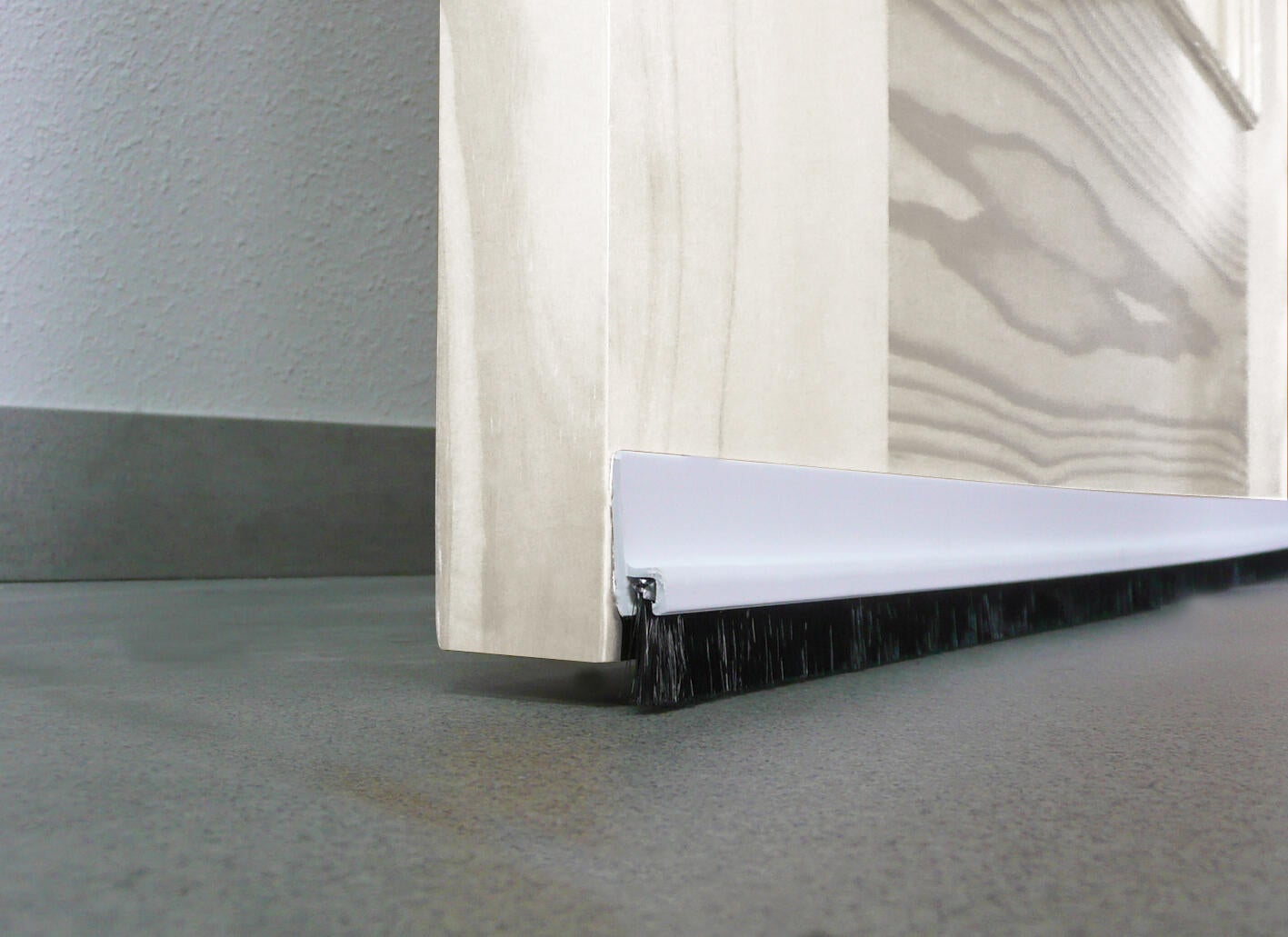 BURLETE AUTOADHESIVO PUERTA BLANCA 1M PVC INTERIOR BURCASA - 2