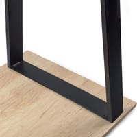 PATA ACERO TRAPECIO INVERTIDO 87.2X58X8CM NEGRO - 5