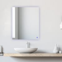 ESPEJO DE BAÑO CON LUZ LED RETRO 60X80CM - 1