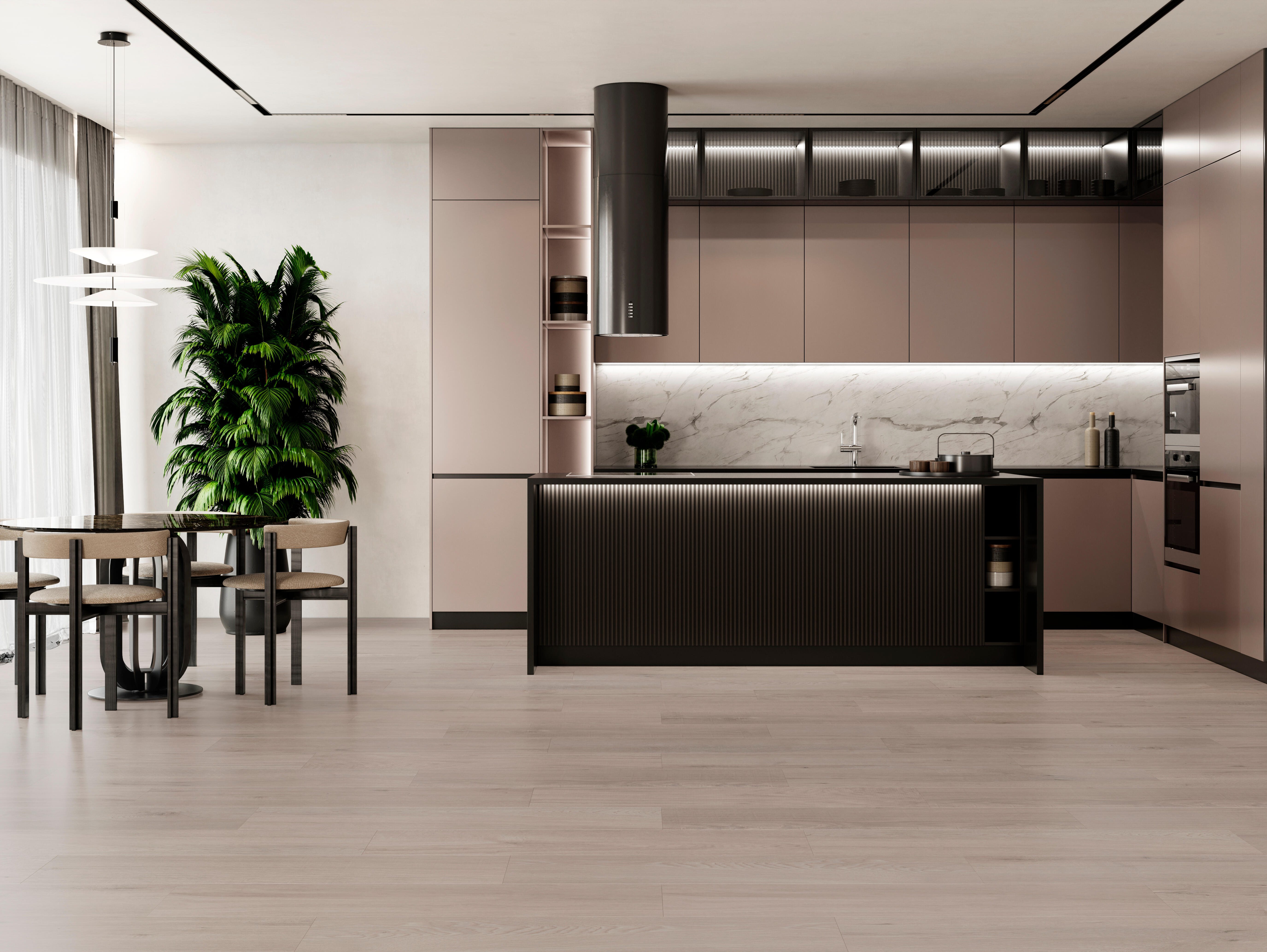 SUELO PORCELÁNICO 30X120CM CARVALLO TAUPE - 2