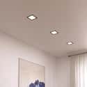 DOWNLIGHT LED EMPOTRAR CUADRADO CROMO 12W CCT - 3