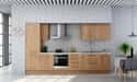 PUERTA PARA MUEBLE DE COCINA OVIEDO MADERA ROBLE OSCURO MATE MDF 13X60CM - 2