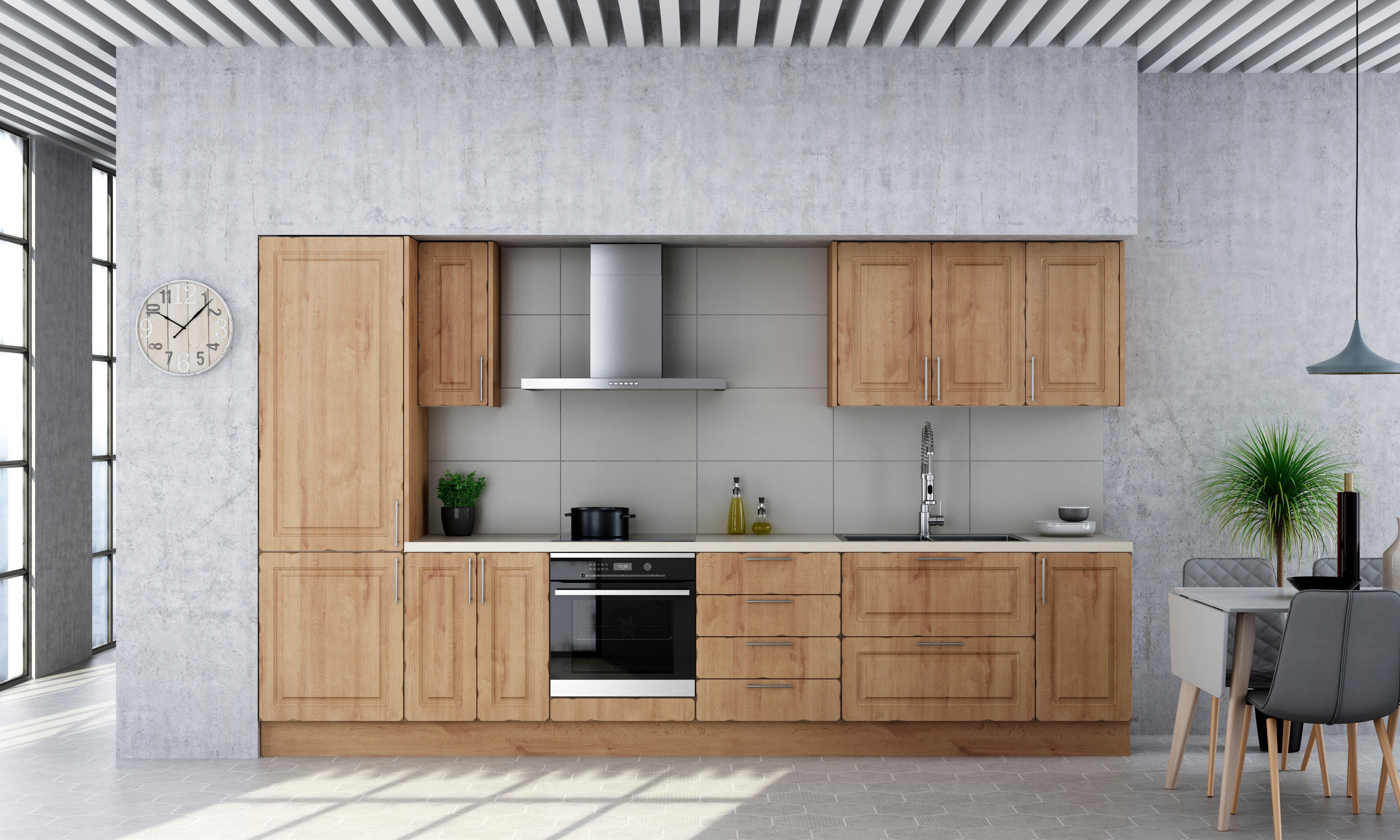 CORNISA COCINA OVIEDO  5 X 244 CM - 2