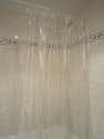FORRO DE CORTINA  DE BAÑO PVC TRANSPARENTE - 2