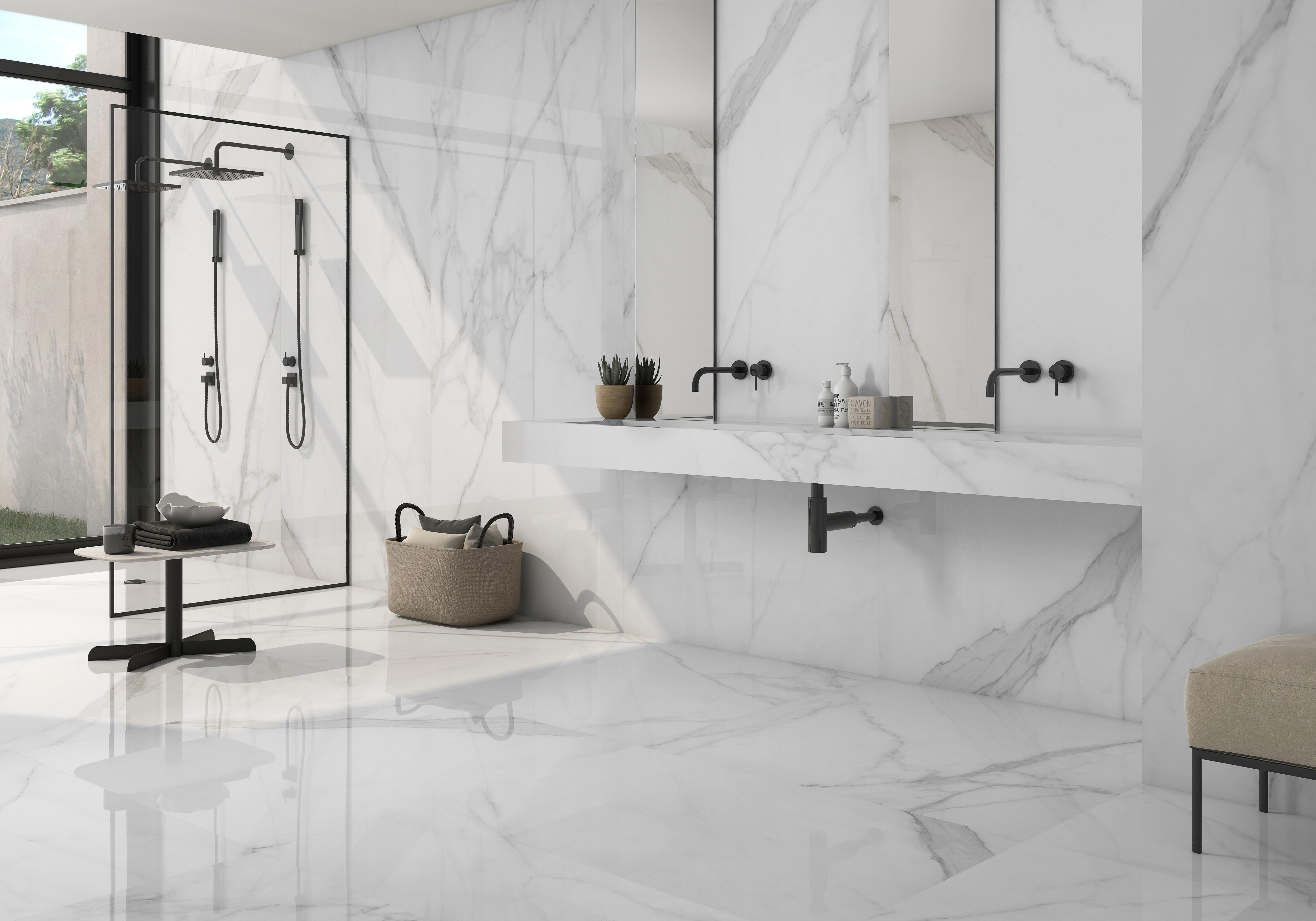 PAVIMENTO PORCELÁNICO 75X75 CM. VENECIA BLANCO - 2