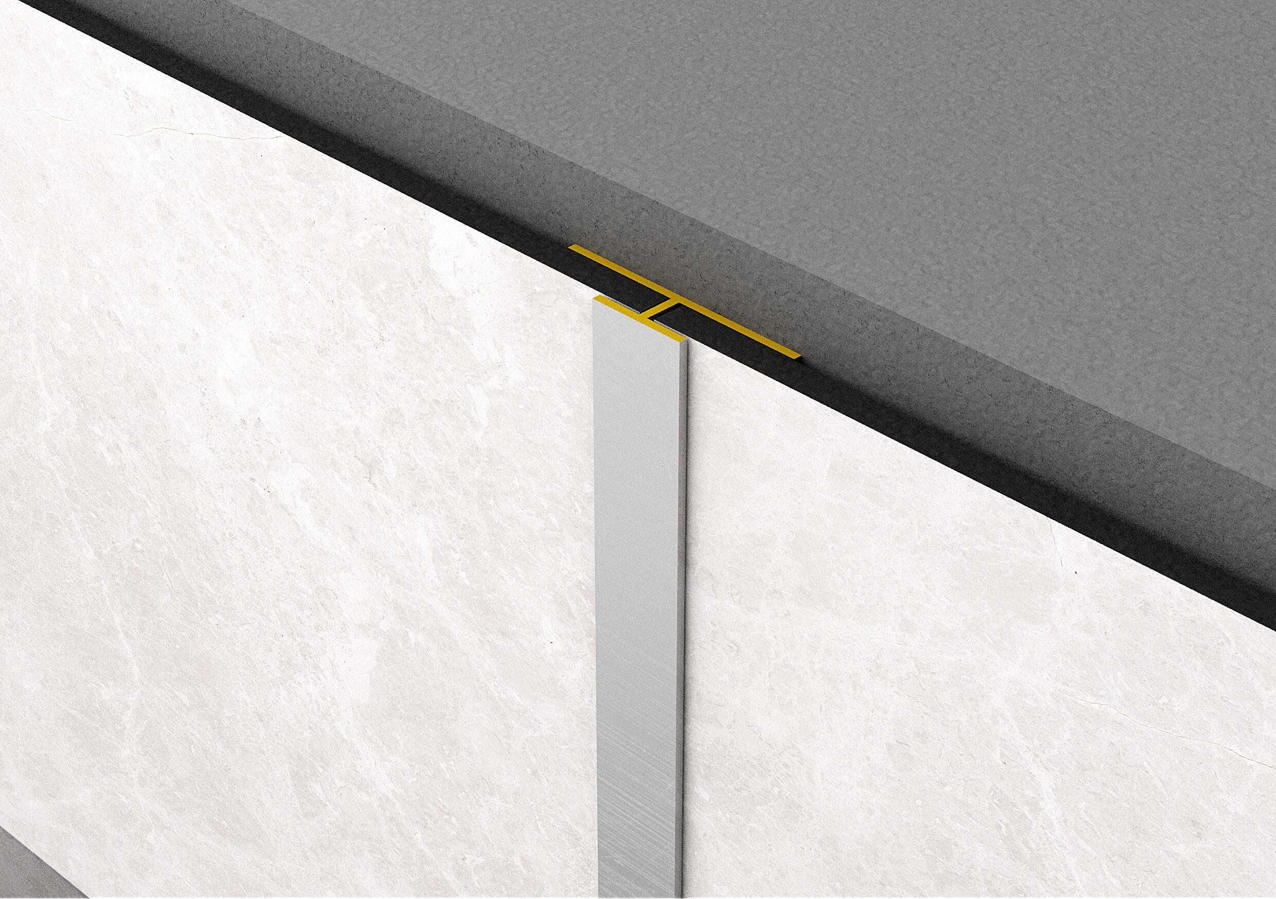 PERFIL METALICO PLATA TERMINACION 280CM - 2