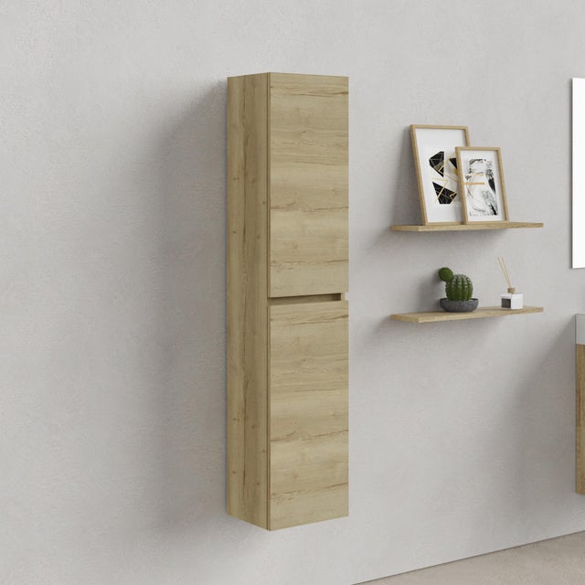 COLUMNA DE BAÑO MAYA ROBLE 30X140X25CM