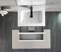 MUEBLE DE BAÑO MAYA BLANCO 60X45CM 2 CAJONES - 5