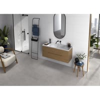 SUELO PORCELANICO 45X45CM SOLAN GREY DARK - 2