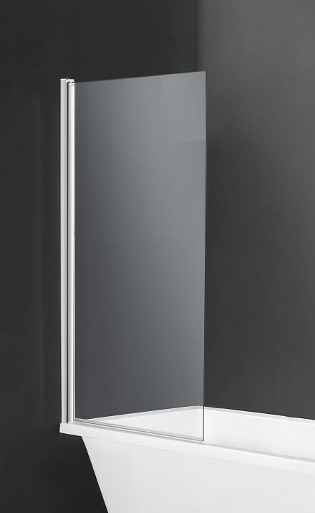 BIOMBO DE BAÑERA ABATIBLE NAVY 85X140CM CROMO - 4