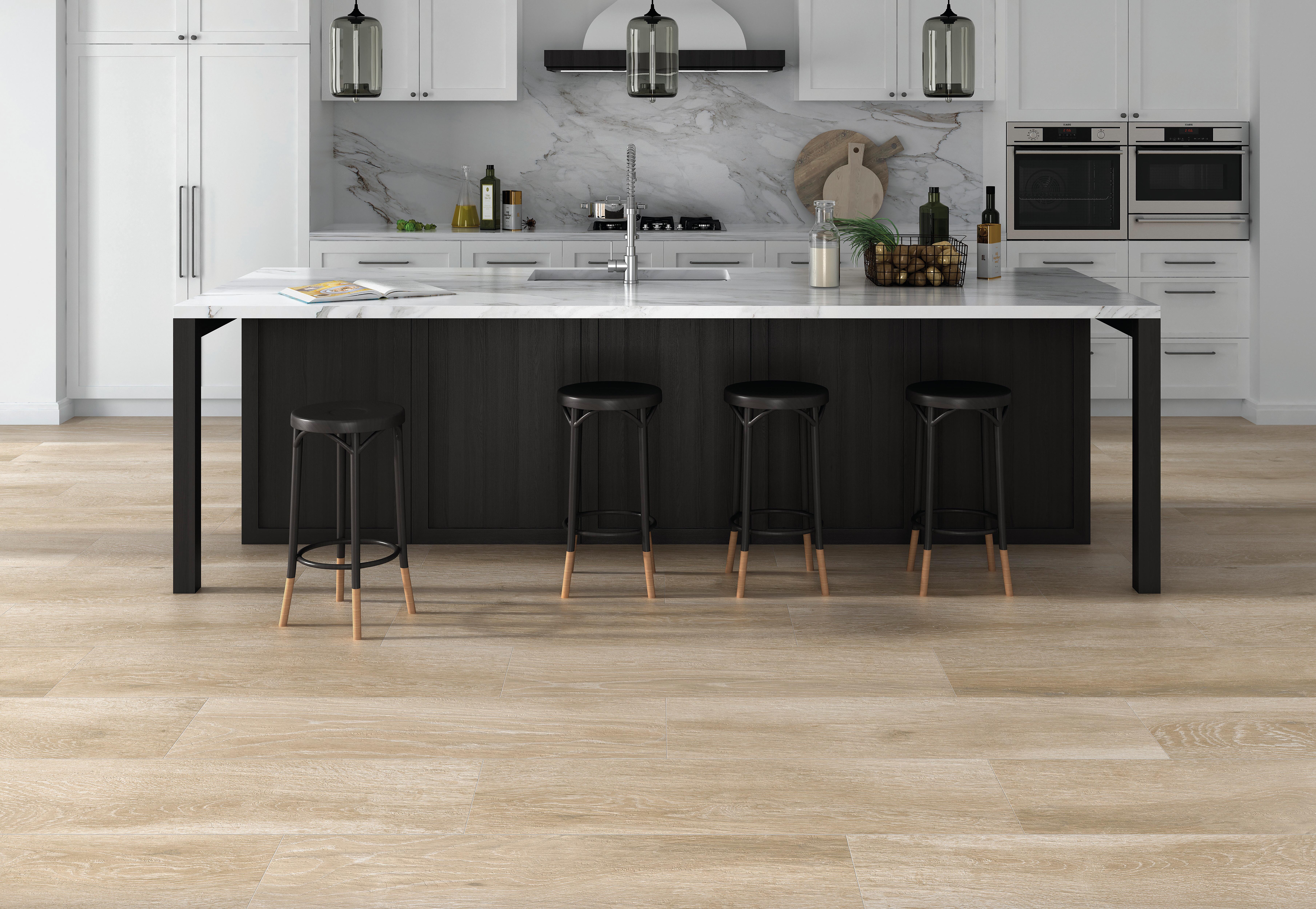 SUELO PORCELÁNICO 22.5X119.5CM ORDESA BEIGE - 4