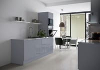 PUERTA PARA MUEBLE DE COCINA ZARAGOZA GRIS BRILLO MDF 35X60CM - 3