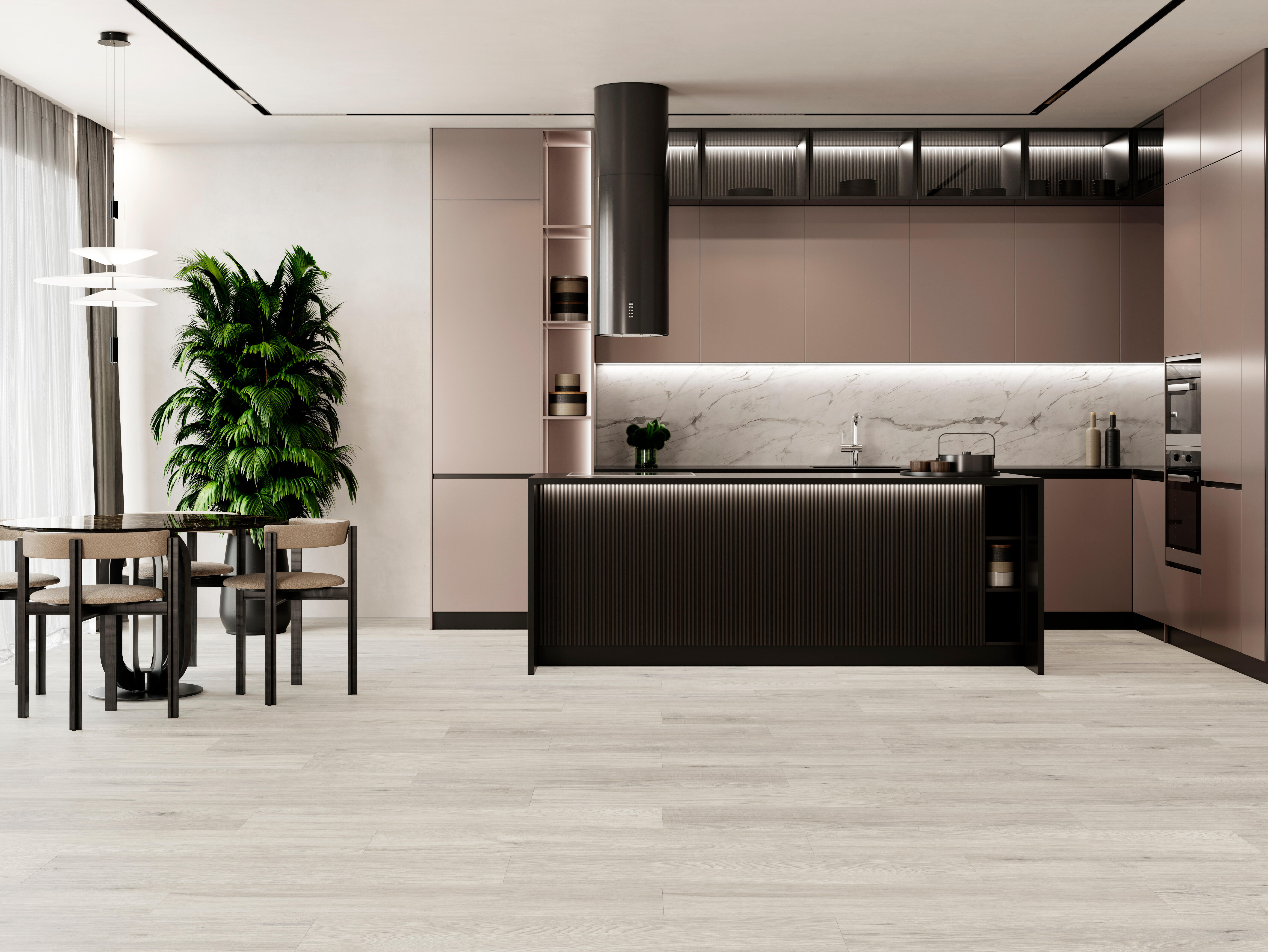 SUELO PORCELÁNICO 30X120CM CARVALLO GRIS - 2