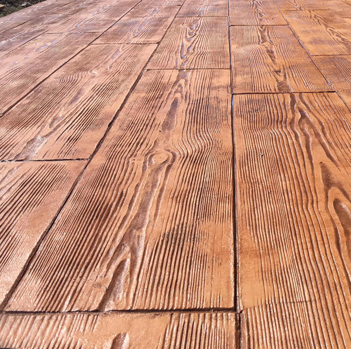 MOLDE IMITACIÓN MADERA RÍGIDO PARA HORMIGÓN IMPRESO - 3