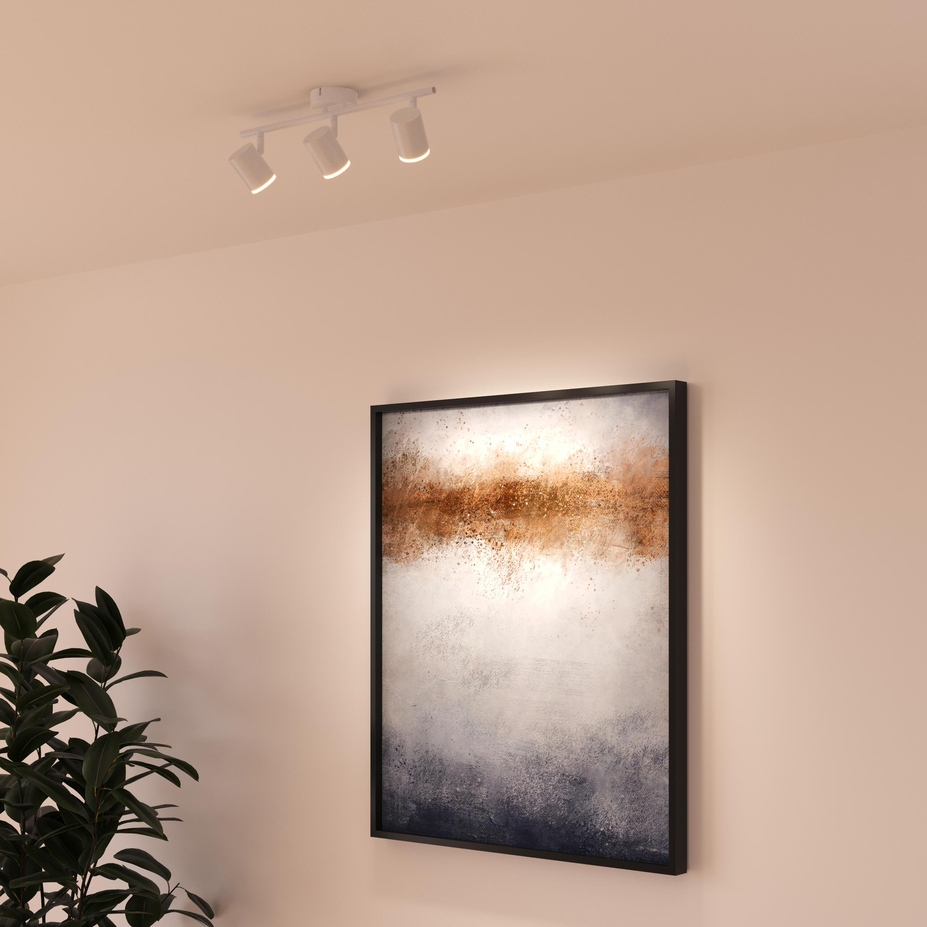 FOCO 3 LUCES ARTIC 17,1W LUZ NEUTRA IP20 - 3