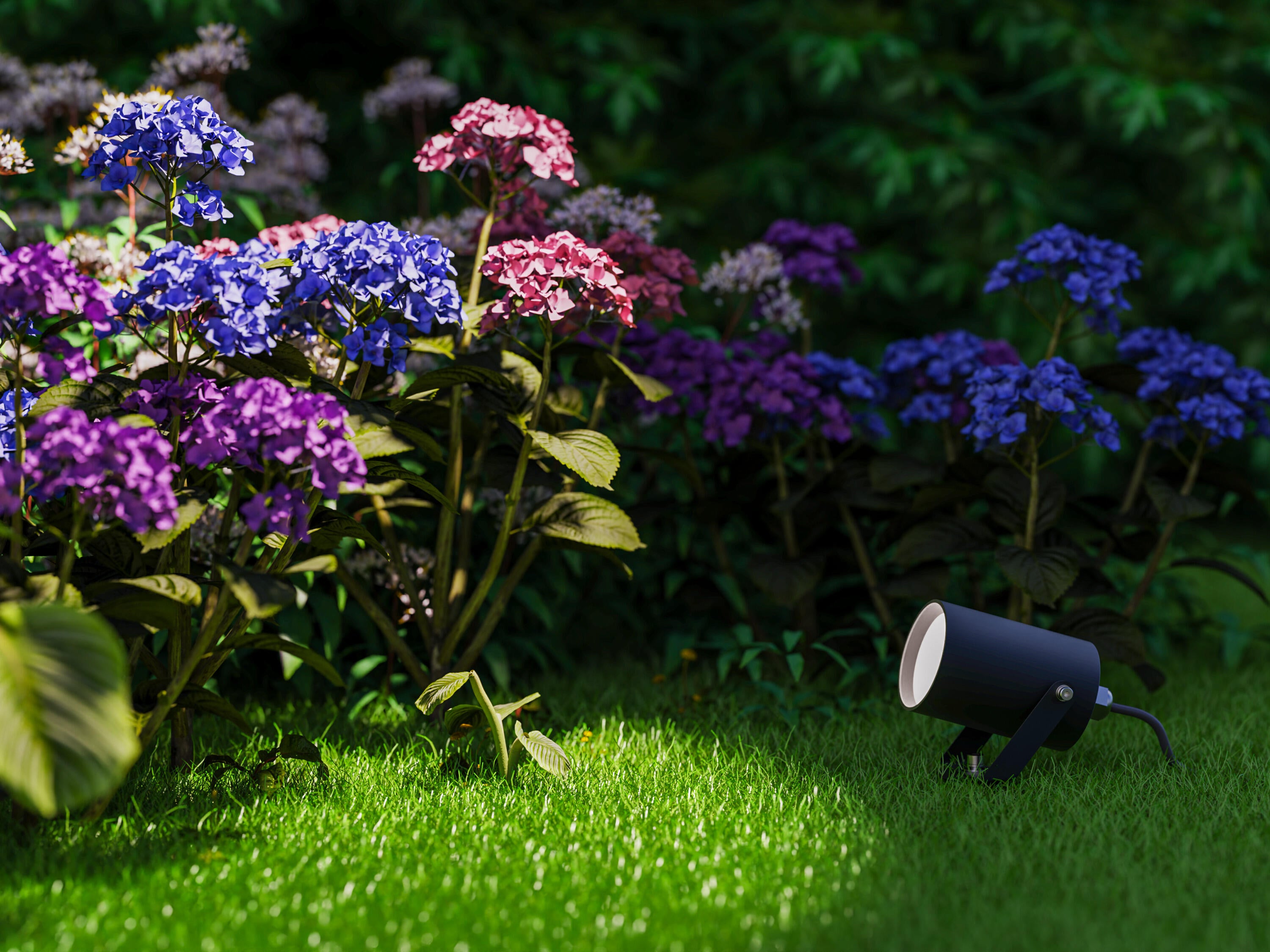 FOCO LED EXTERIOR 1 LUZ TAOS SPAIKE 35W IP65 - 2