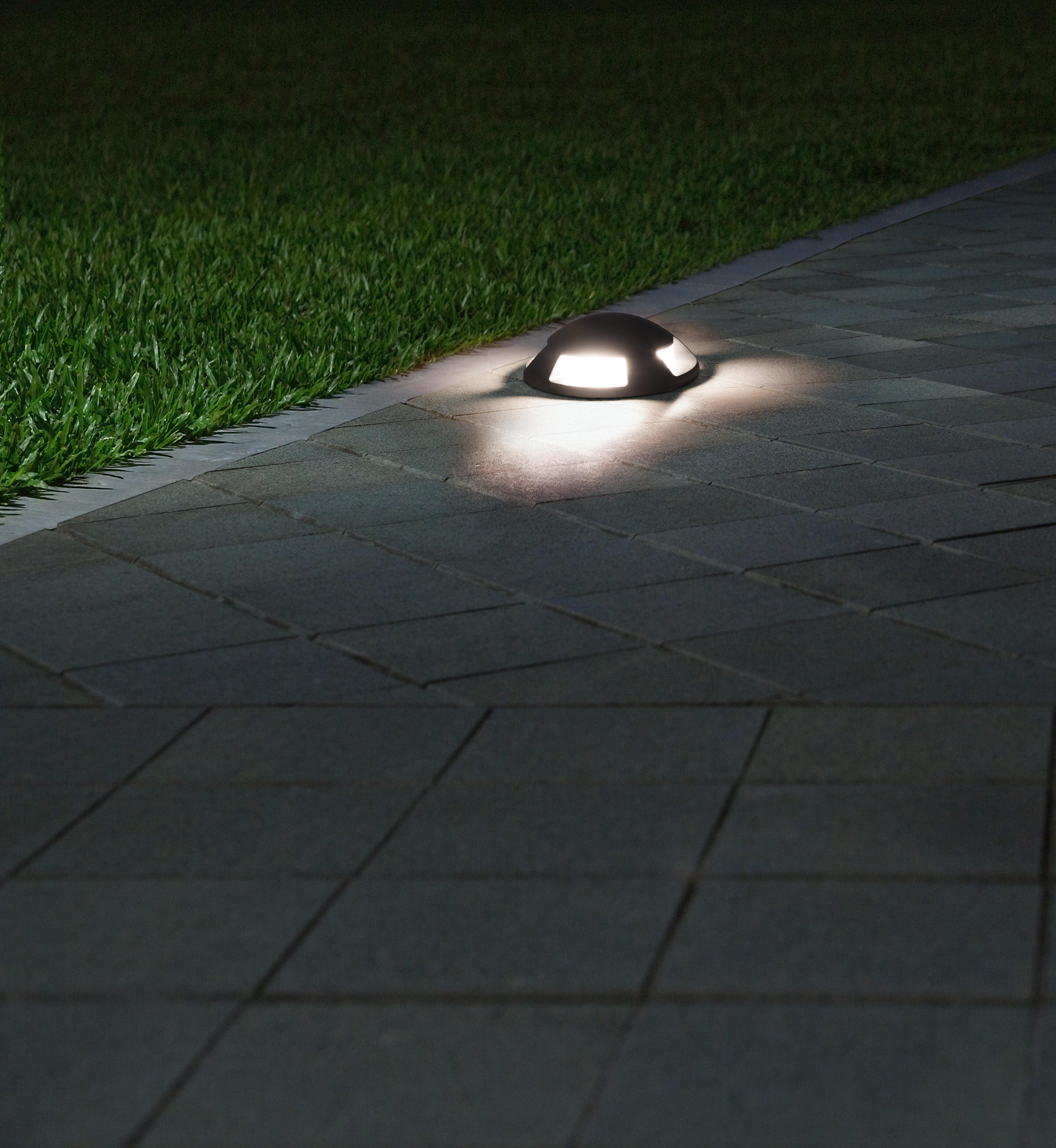 APLIQUE LED EXTERIOR EMPOTRABLE 7.4W ANTRACITA IP65 UP - 2