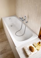 BAÑERA CHAPA DE ACERO ROCA CONTESA 160X70CM - 1