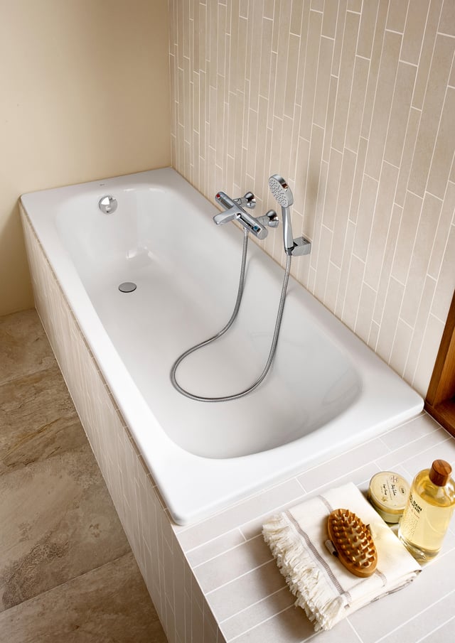 BAÑERA CHAPA DE ACERO ROCA CONTESA 160X70CM