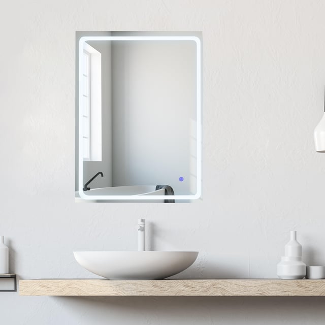 ESPEJO DE BAÑO CON LUZ LED MARC 60X80CM
