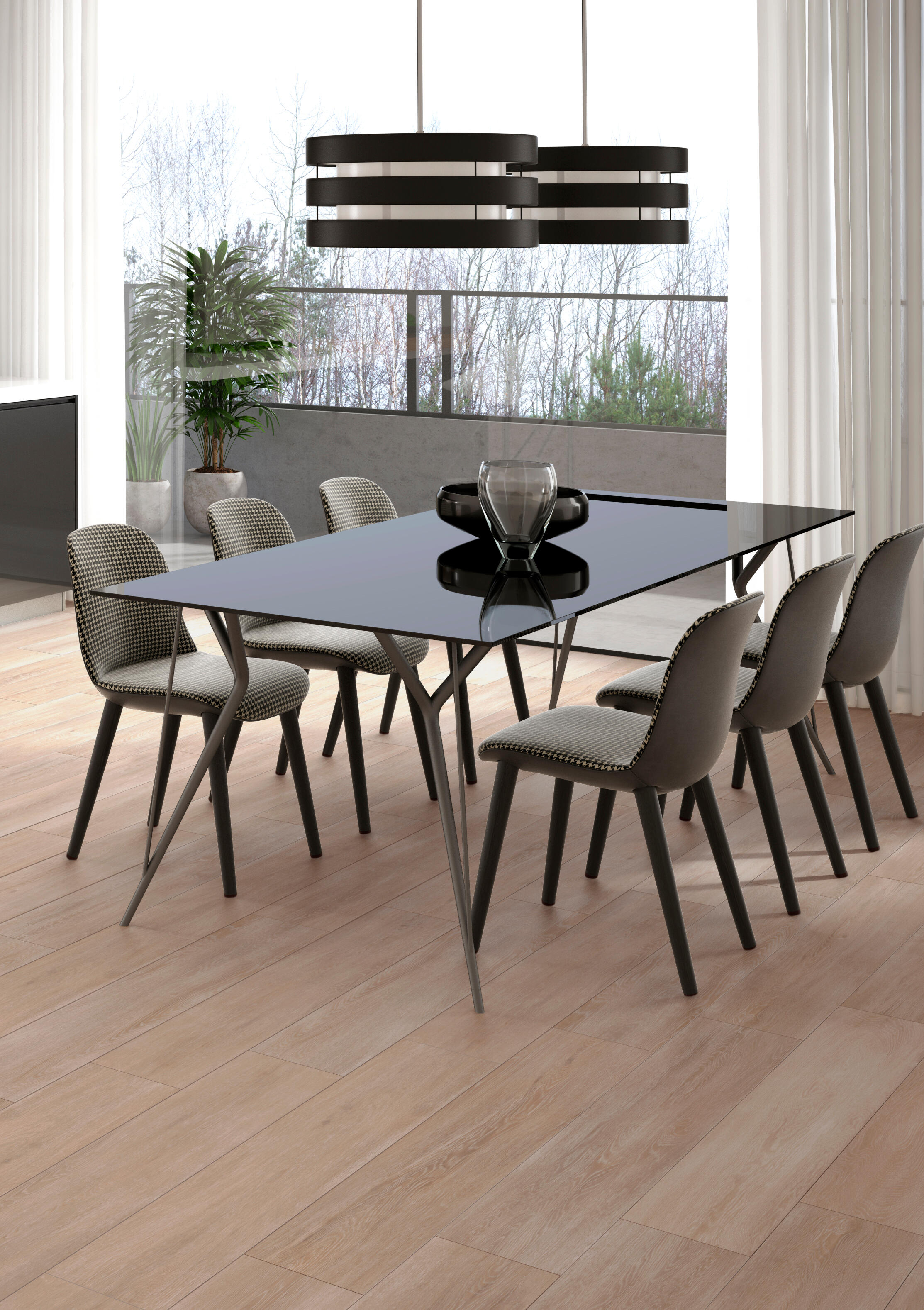 SUELO PORCELÁNICO 22.5X90CM SABINA ROBLE - 4